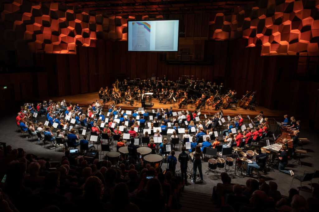 Samengesteld groot jeugdorkest MGD
